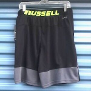 Athletic Shorts . Size: Medium (32-34) . Training Fit . Russell Athletic